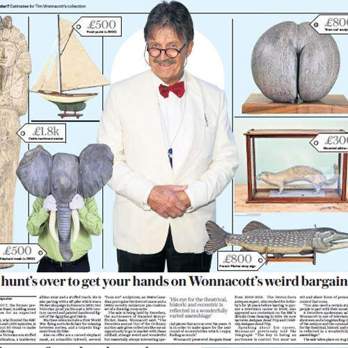 The hunt's over to get your hands on Wonnacott's weird bargains